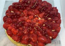 Jordbærtærte til 10 personer